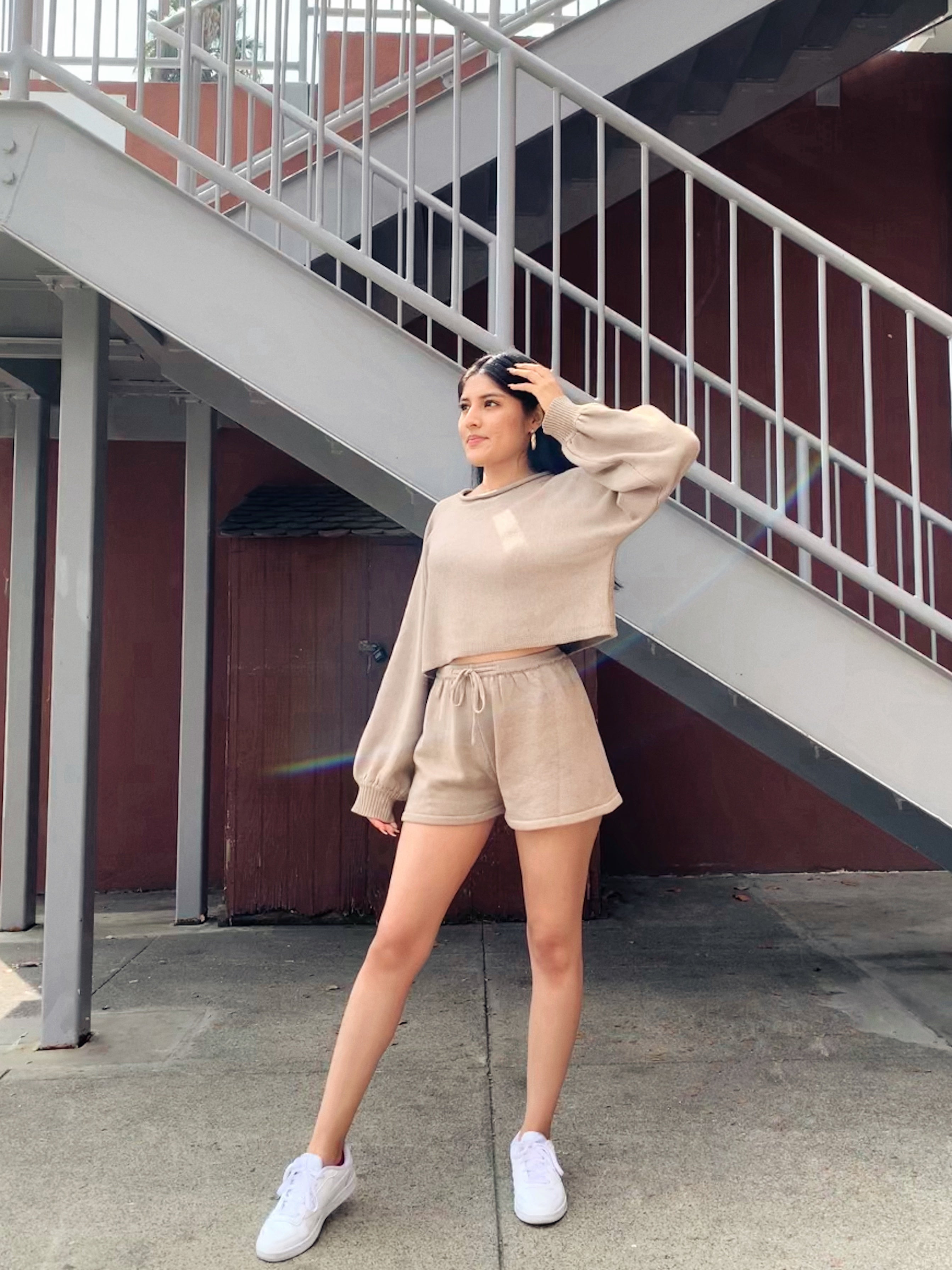 Knitted Set in Mocha
